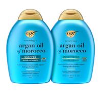 OGX Renewing + Argan Oil of Morocco Shampoo & Conditioner Set 13 Fl Oz (Pack of 2) (packaging may vary) Blue