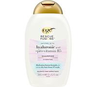 OGX Rescue Fusions Hydrating Shampoo, Hyaluronic Acid with ProVitamin B5, Red...