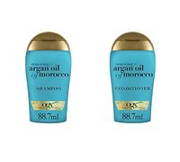 OGX Reviving Argan Oil of Morroco Travel Toiletries Shampoo and Conditioner Set 88ml x 5