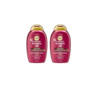 OGX Strength and Length Keratin Oil Shampoo, 385ml, 97751 (Pack of 2)