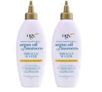 OGX Ultimate Shine Miracle Water Liquid Conditioner with Argan Oil 177ml (Pack of 2)