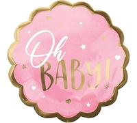 Oh Baby Pink Foil Balloon, 50cm