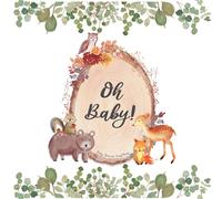 Oh Baby! Woodland Theme Baby Shower Guest Book