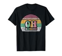 Oh Biscuits Funny Retro Vibe T-Shirt