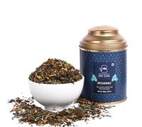 OH CHA Spearmint Tea | Moroccan Mint Blend with Fennel & Marigold Petals | Pure Mint Leaves | Refreshing Herbal Tea | 100g Loose Leaf | 100% Natural & Caffeine-Free