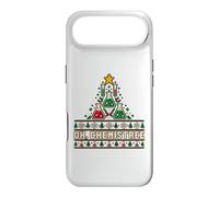 Oh Chemistree Science Teacher Ugly Christmas Sweater Style Case for iPhone Air
