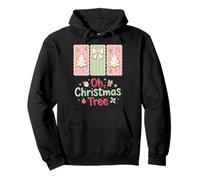 Oh Christmas Tree Festive Christmas Vibes for Holiday Season Pullover Hoodie