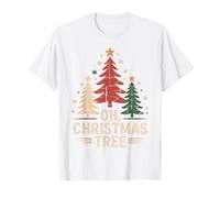 Oh Christmas Tree Star Snow Xmas Holiday Carol Theme T-Shirt