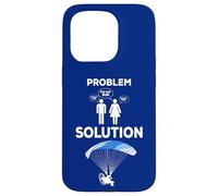 Oh Chute Funny Powered Parachute Case for iPhone 15 Pro