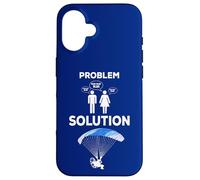 Oh Chute Funny Powered Parachute Case for iPhone 16