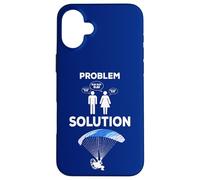 Oh Chute Funny Powered Parachute Case for iPhone 16 Plus
