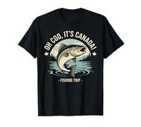 Oh Cod It’s Canada Funny Fishing Trip T-Shirt