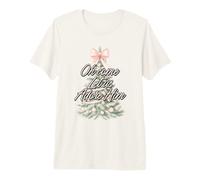 Oh Come Let Us Adore Him Christian Christmas Tree Premium T-Shirt