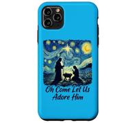 Oh Come Let Us Adore Him Nativity Night Worship Art Case for iPhone 11 Pro Max