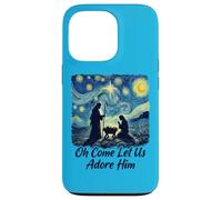 Oh Come Let Us Adore Him Nativity Night Worship Art Case for iPhone 13 Pro