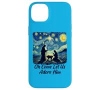Oh Come Let Us Adore Him Nativity Night Worship Art Case for iPhone 14 Plus