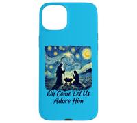 Oh Come Let Us Adore Him Nativity Night Worship Art Case for iPhone 15 Plus