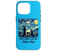 Oh Come Let Us Adore Him Nativity Night Worship Art Case for iPhone 16 Pro