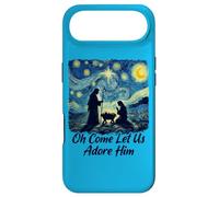 Oh Come Let Us Adore Him Nativity Night Worship Art Case for iPhone Air