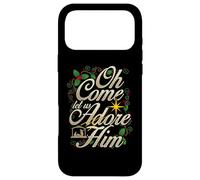 Oh come let us worship him Christmas nativity scene Christmas Case for iPhone 17 Pro Max