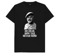 Oh Dear How Sad Never Mind It Ain't Half Hot Mum Kids Womens Mens T Shirt Large Black