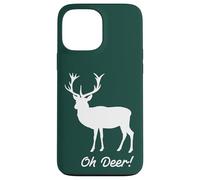 Oh Deer! Funny Woodland Stag Case for iPhone 13 Pro Max
