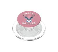Oh Deer Im Queer Trans Pride PopSockets PopGrip for MagSafe