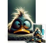 Oh for Duck Sake Hard Jigsaw Puzzle for Adults 1000 Pieces Solid Logic Toy Simple Fun Precision Cut (38x26cm)