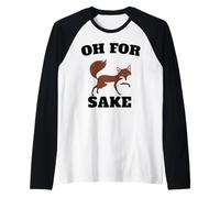 OH for Fox Sake Raglan Baseball Tee