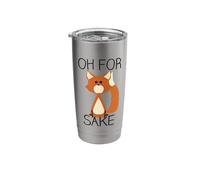 Oh for Fox Sake Stainless Steel Insulated Tumbler