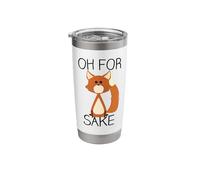 Oh for Fox Sake Stainless Steel Insulated Tumbler