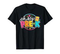Oh Hey Pre-K Colorful Back to School First Day Class T-Shirt