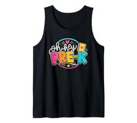 Oh Hey Pre-K Colorful Back to School First Day Class Tank Top