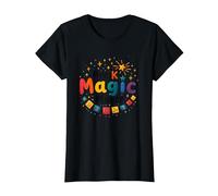 Oh Hey Pre-K Magic Maker - Colorful Teacher Gift T-Shirt, Women, Black, XS