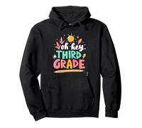 Oh Hey Third Grade Pullover Hoodie