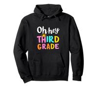 Oh Hey Third Grade Pullover Hoodie