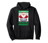 Oh Ho Ho This Calls For A Spreadsheet Christmas Sweater Pullover Hoodie
