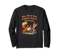 Oh, How The Tables Have Turned, Funny Crab Long Sleeve T-Shirt