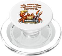 Oh, How The Tables Have Turned, Funny Crab PopSockets PopGrip for MagSafe