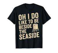 Oh I Do Like to Be Beside the UK Seaside Bathing T-Shirt