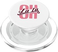 Oh la la fury pink Paris PopSockets PopGrip for MagSafe