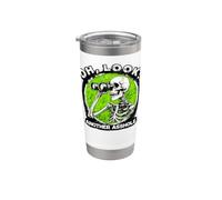 Oh Look Another A__Hole Funny Skeleton with Binoculars Stainless Steel Insulated Tumbler