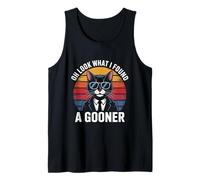 Oh Look What I Found A Gooner, Funny Gen Z Brain Rot Meme Tank Top