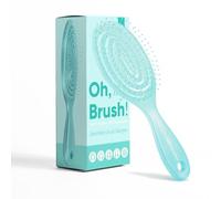 Oh my brush! Candy Jelly Series • Hair Brush without Pulling - Detangler Brush Also for Curls & Long Hair - Detangling Brush Hair Brushes (Tahiti Lagoon)