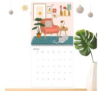 Oh My Cat Calendar 2025 Cute Cat Wall Calendar 2025 Monthly 12 Month Planner Mischievous Cat Calendar, Monthly Planner & Daily Organiser For Home Offiice School For Cat Lovers