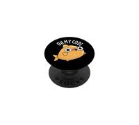 Oh My Cod Funny Fish Pun PopSockets Adhesive PopGrip