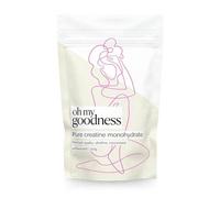 Oh My Goodness Pure Creatine Monohydrate for Women | Unflavoured, Micronised Powder | Support for Steady Energy, Muscle Health & Cognitive Function | Lab Tested | No Additives | One-Month Supply
