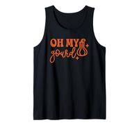 Oh My Gourd - Fall Autumn Pumpkin Funny Thanksgiving Tank Top
