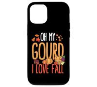 Oh My Gourd I Love Autumn Funny Fall Pumpkin Case for iPhone 12/12 Pro