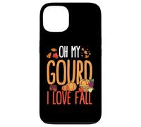 Oh My Gourd I Love Autumn Funny Fall Pumpkin Case for iPhone 13
